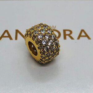 ✨🔥Pandora Sparkling Pavé Triple-row Charm